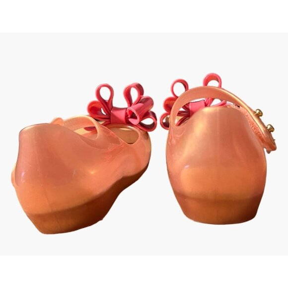 Mini Melissa Ultragirl Sweet Mary Jane Girls Size 7 Like NEW Condition Worn Once - Picture 5 of 8